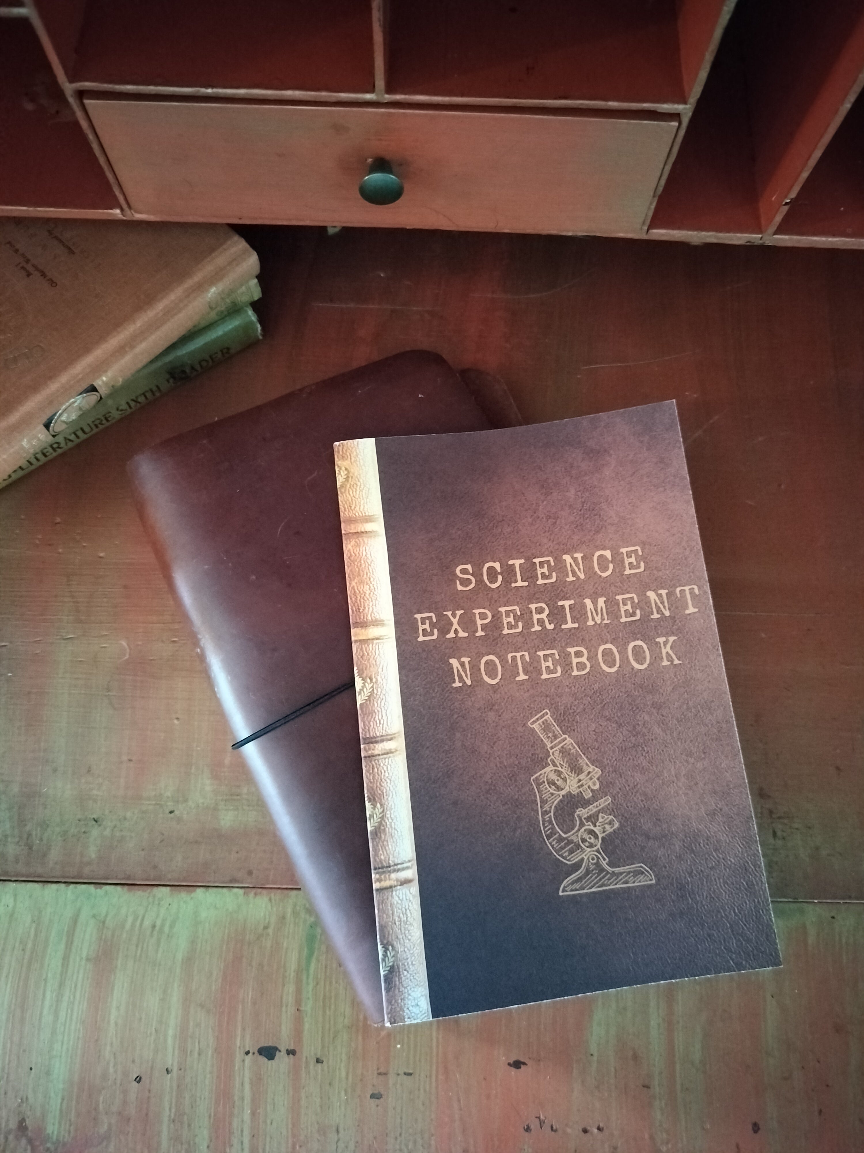 Large Leather Journal System | Designed for 5.5x8.5 Inserts | Medium Brown Leather