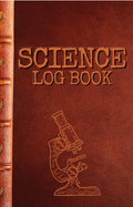 Science Log Book Heritage Collection cover – timeless leather-look cover, 5.5x8.5 Charlotte Mason science experiment notebook by SilverMaple Press