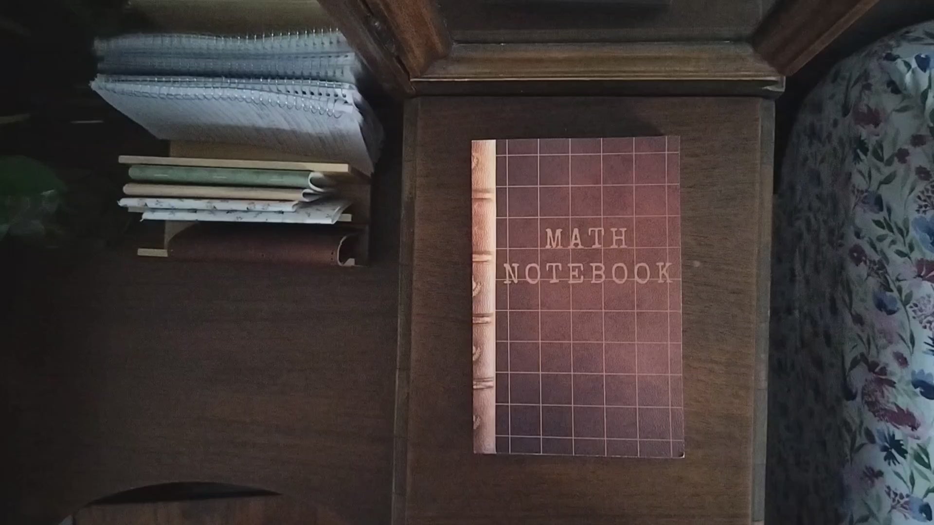 Math Notebook | .5inch Grid | 5.5x8.5 | 108 pages